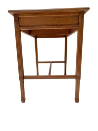 Arts & Crafts Writing Table by Johann Georg van Caspel for H.F. Jansen & Zonen